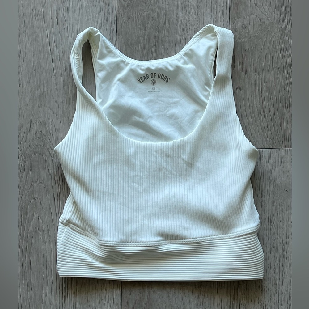 *NWOT* year of ours ribbed gym bra, xs